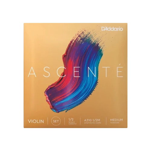D'Addario Ascenté Violin String Set 1/2 Medium