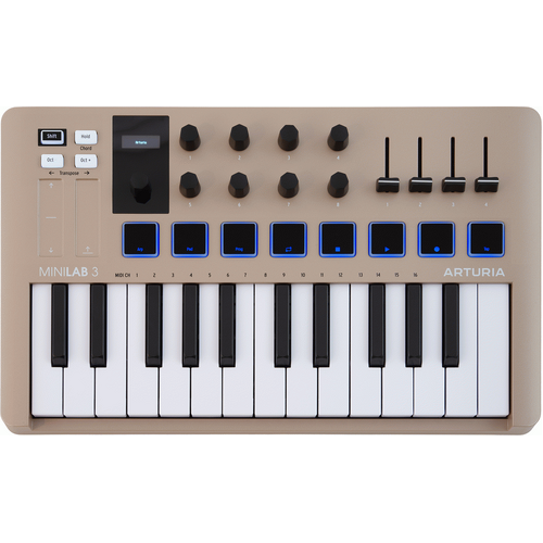 Arturia MiniLab 3 Champagne Limited Edition