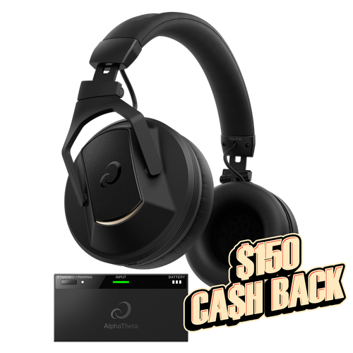 AlphaTheta HDJ-F10-TX Headphones