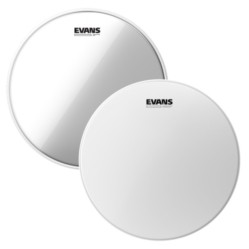 Evans 14 Power Center Reverse Dot & Hazy 300 Combo Pack