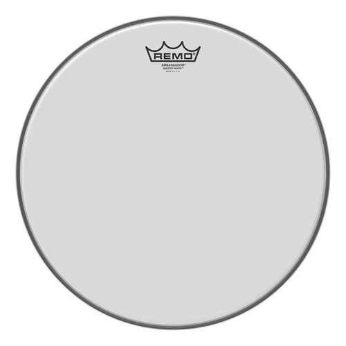 Remo BA-0214-00 Ambassador Smooth White - 14"