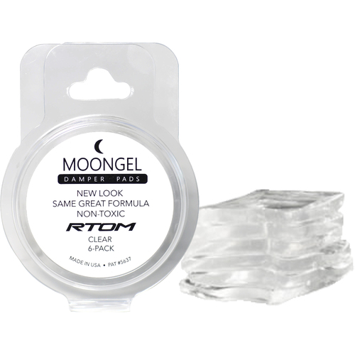 MoonGel Damper Pads (Clear) - Pack of 6