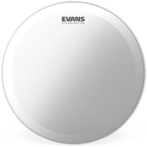 Evans BD20GB3C EQ3 Frosted Bass Batter 20"