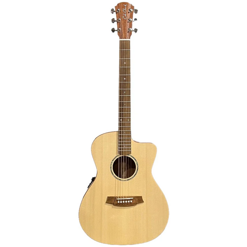 Cole Clark CCSAN1EC-SMAH Spruce/African Mahogany