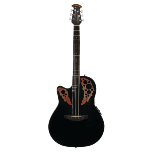 Ovation Celebrity Elite Left Handed Mid Black