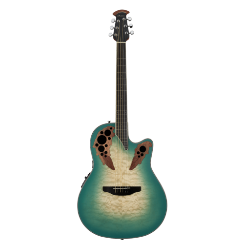 Ovation CE44X-9B Celebrity Elite Exotic Mint Burst