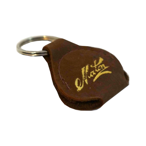 Maton Pick Holder Keyring Brown