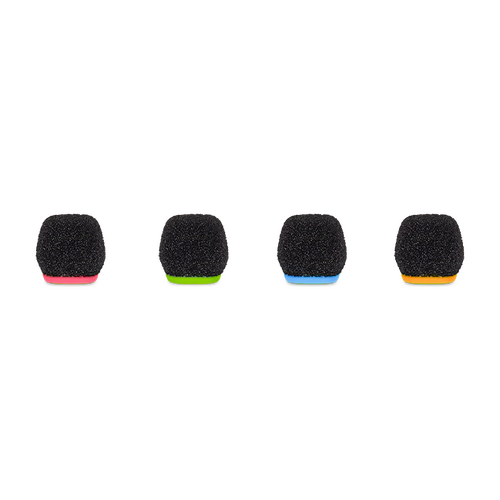 RODE Colors 3 Coloured Windshields - 4 Pack