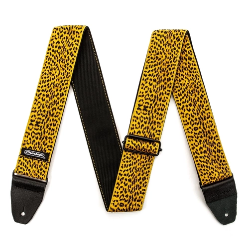 Jim Dunlop D6725 Jacquard Leopardskin Strap