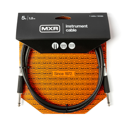 MXR Standard Instrument Cable 5ft