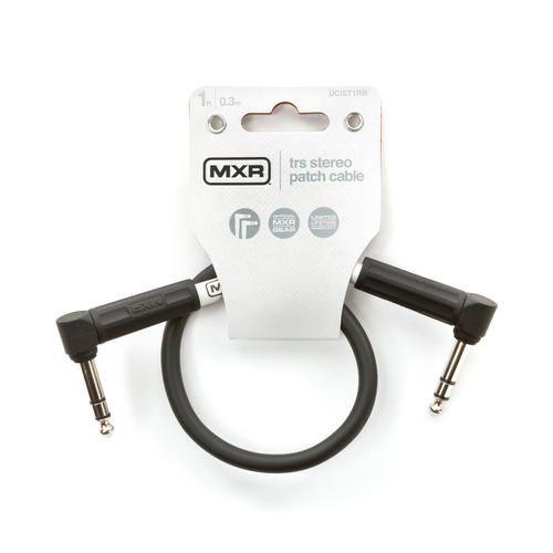 MXR TRS Stereo Patch Cable 1ft