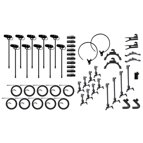 DPA Microphones CORE+ 4099 Classic 10 Mic Touring Kit