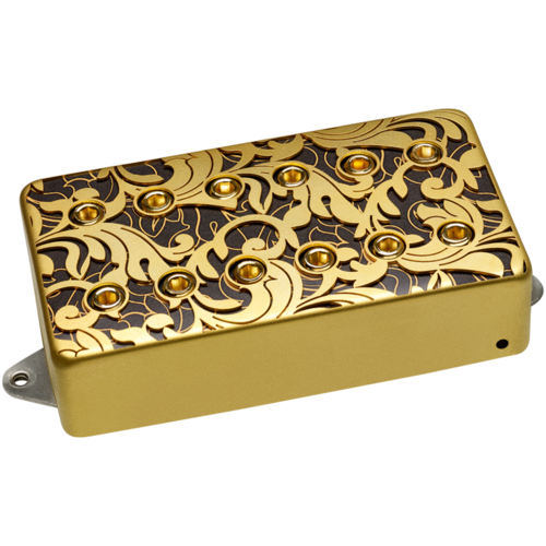 DiMarzio DP289F Steve Vai Utopia™ Bridge F-Spaced - Black & Gold