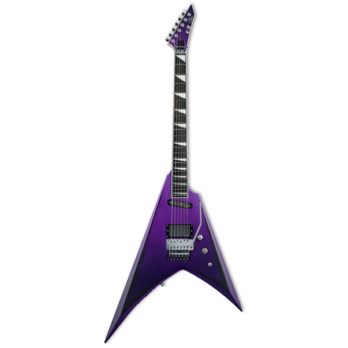 ESP E-II Alexi Ripped Purple Fade Satin w/ Ripped Pinstripes