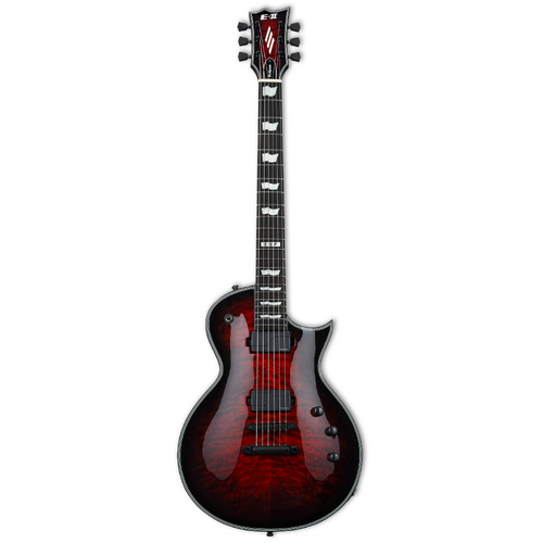 ESP E-II Eclipse See Thru Black Cherry Sunburst