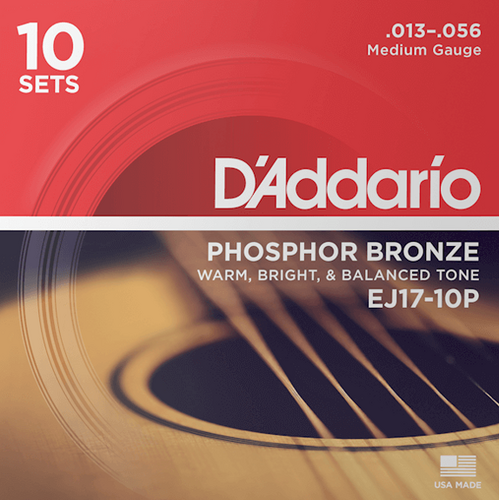 D'Addario EJ17 10Pack