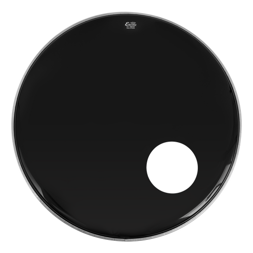 Remo Encore EN-1420-E3-SH Powerstroke 3 Ebony w Sound Hole 20"