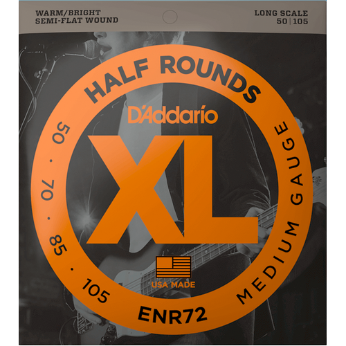 D'Addario ENR72 XL Half Rounds 50-105