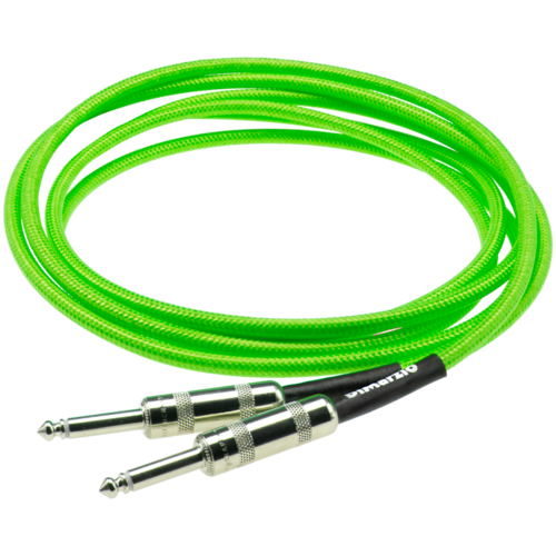 Dimarzio EP1710SSGN Guitar Cable 10ft - Neon Green 