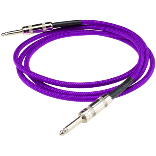 DiMarzio EP1710SSP 10ft Guitar Cable - Purple 