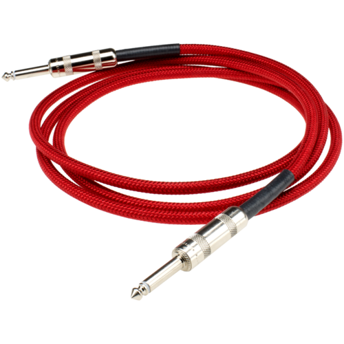 DiMarzio EP1710SSR 10ft Guitar Cable - Red 