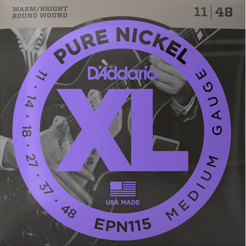 D'Addario EPN115 XL Pure Nickel .011 - .048