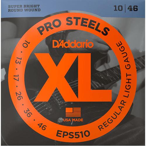 D'Addario EPS510 XL Pro Steels 10-46