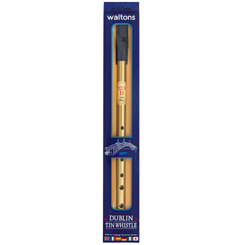 Waltons EWM1569 Dublin Tin Whistle Brass
