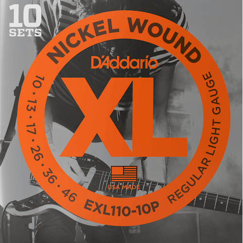 D'Addario EXL110-10P - 10 Pack