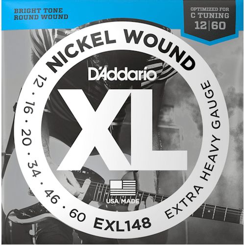 D'Addario EXL148 XL Nickel 12-60
