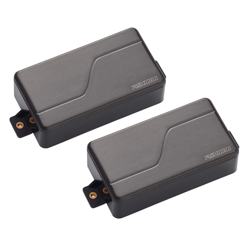 Fishman Fluence Modern 6 String Set - Brushed Black Nickel