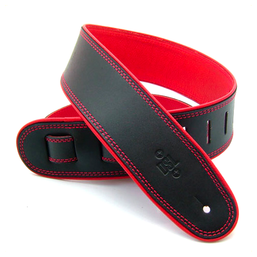 DSL GEP25-15-6 2.5" Rolled Edge Black/Red Strap