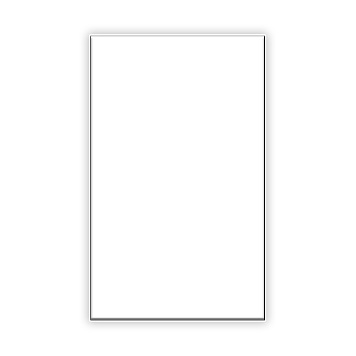 Eagle GPK640 Scratchplate Material 245 x 400mm White/Black/White