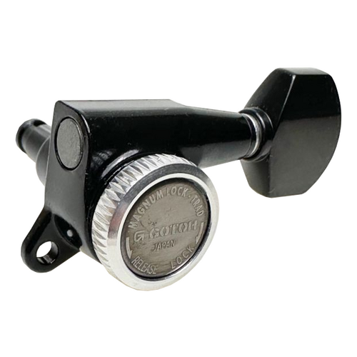 Gotoh SG381 MGT Locking Tuners 3 A Side Black
