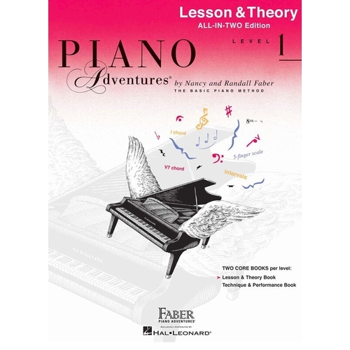 Piano Adventures All-In-Two Level 1 - Lesson & Theory Book