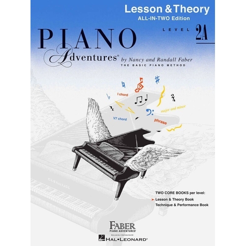 Piano Adventures All-In-Two Level 2A - Lesson & Theory Book