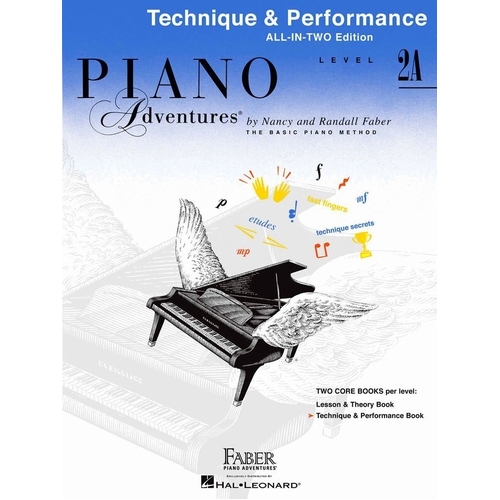 Piano Adventures All-In-Two Level 2A - Technique & Performance Book