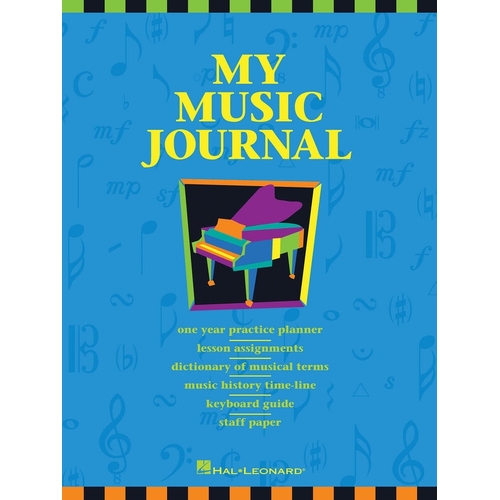 My Music Journal - Student Assignment Book