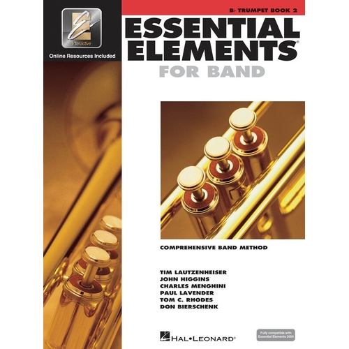 Essential Elements for Band Trumpet - Book 2 with EEi
