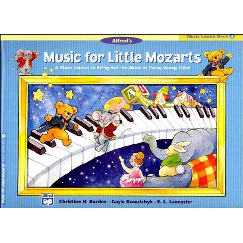 Music for Little Mozarts Music Lesson Book 3