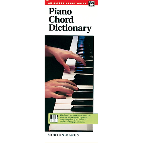 Piano Chord Dictionary Handy Guide