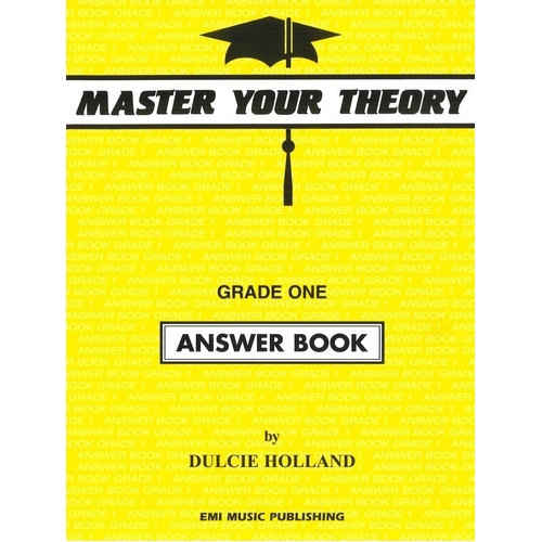 Master Your Theory Grade One Answer Book