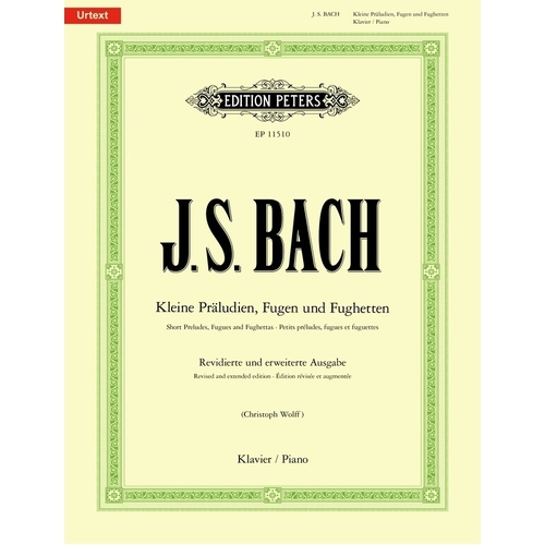 J.S. Bach Short Preludes, Fugues and Fughettas