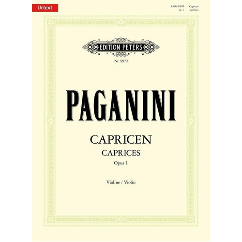 Paganini 24 Caprices Op. 1