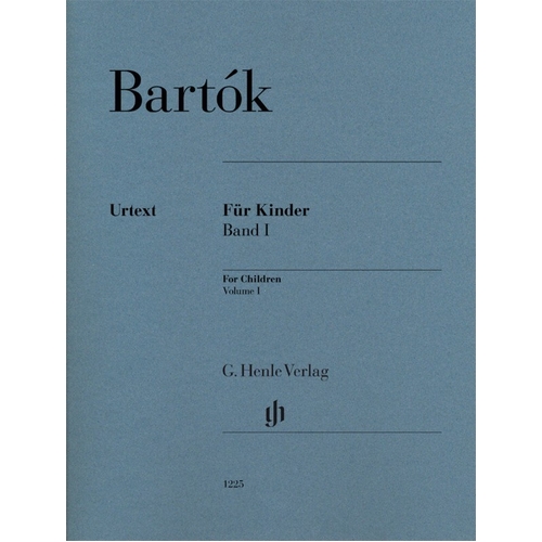 Bartók For Children Vol. 1