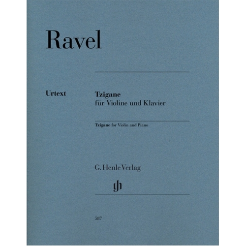 Ravel Tzigane for Violin and Piano