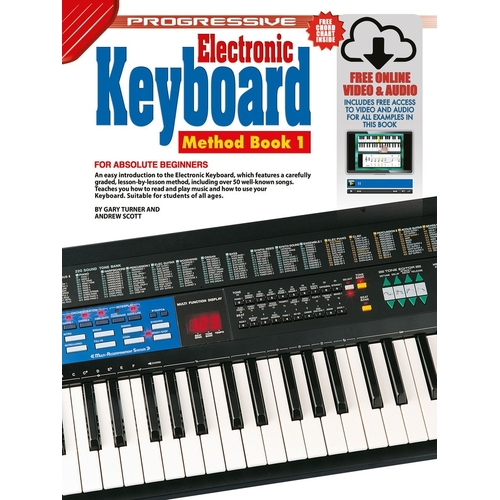 Progressive Electronic Keyboard Method Book 1