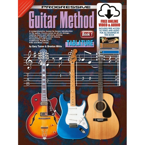 Progressive Guitar Method Book 1 with TAB