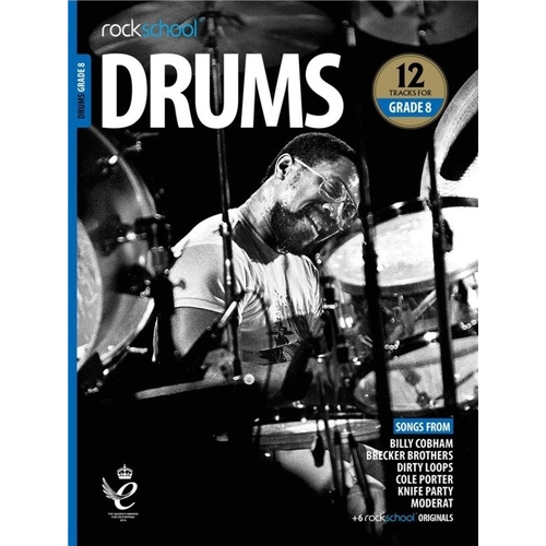 Rockschool Drums Grade 8 2018-2024