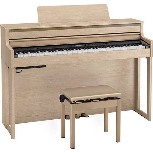 Roland HP704 Light Oak
